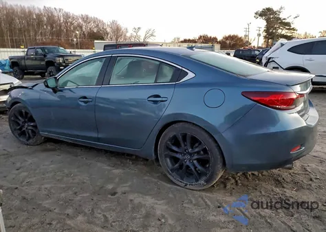 2015 Mazda 6 Grand Touring из США, поврежденный, VIN JM1GJ1W58F1221708